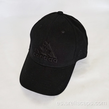 Gorra de golf bordada estructurada